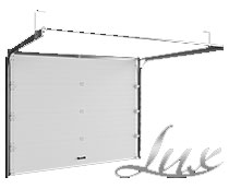Гаражные ворота LUX стандартных размеров ДорХан